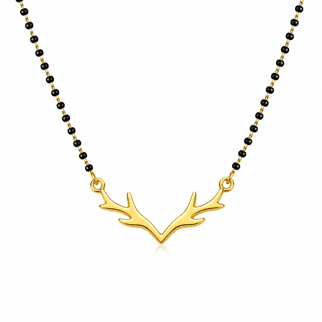 Elegant Antler Design Mangalsutra Necklace for Women
