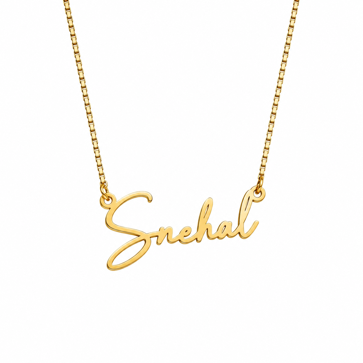 Personalized Classic Cursive signature Necklace