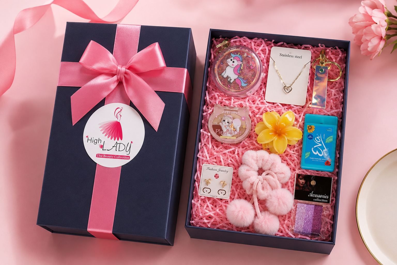 Playful Cat Unicorn Gift Hamper